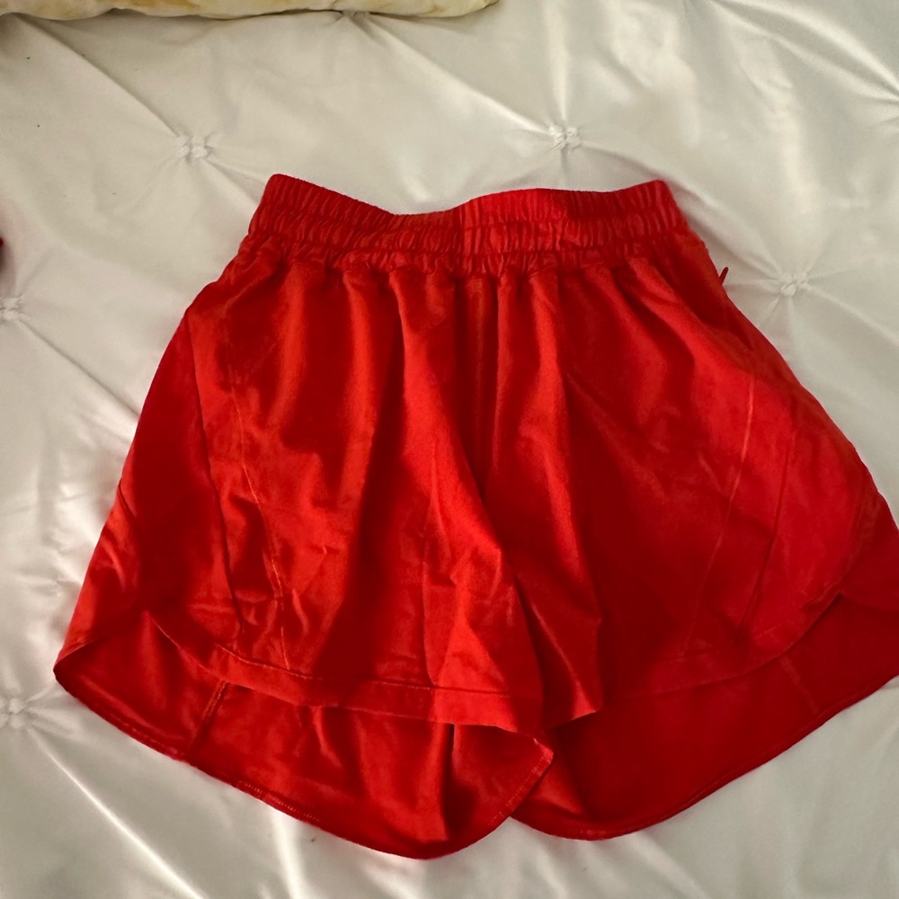 Women's Red Athletic Shorts lululemon